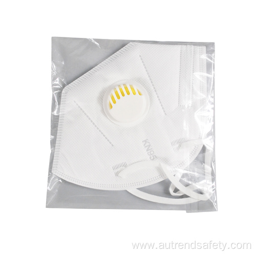 Good Quality KN95 5ply Disposable Non-woven Face Mask With Valve